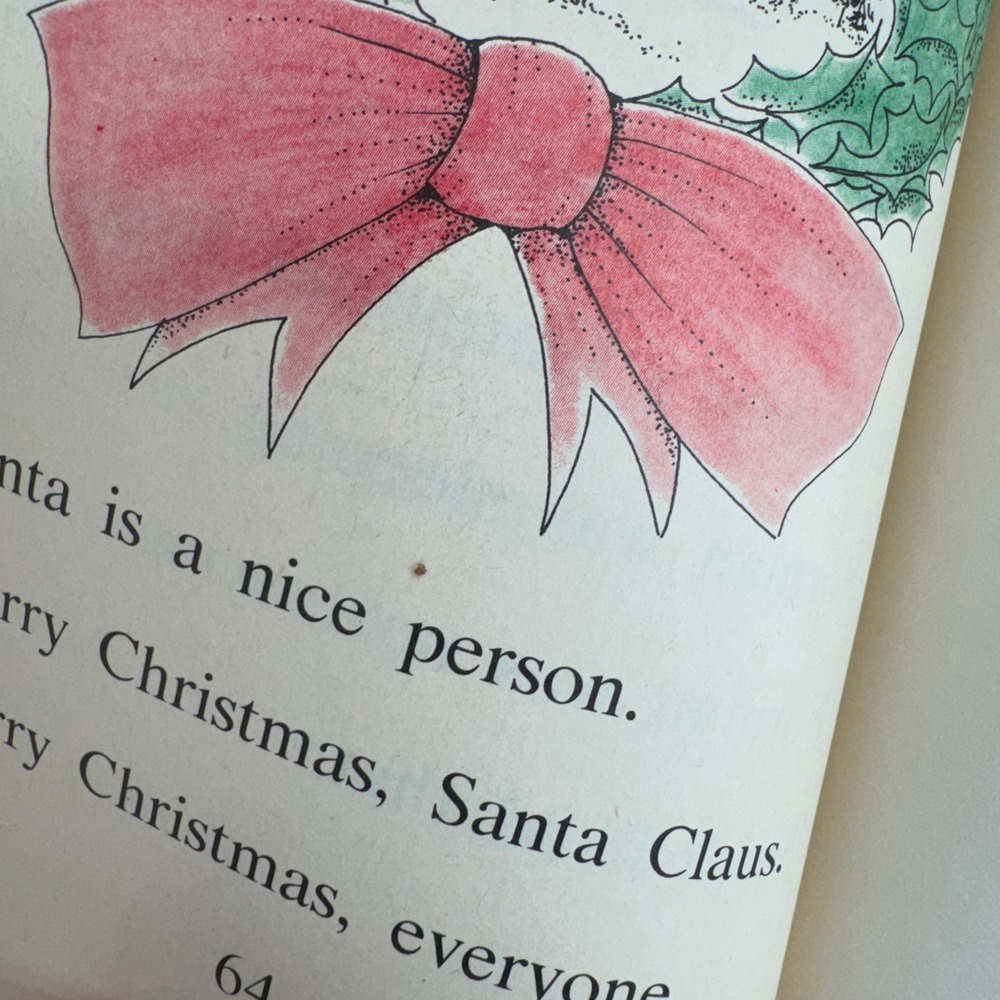 Twelve Bells‎ for Santa An I Can Read Book Crosby Bonsall 1977 Vintage Christmas - Picture 5 of 7